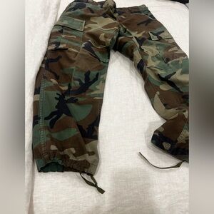 Authentic vintage camo pants!